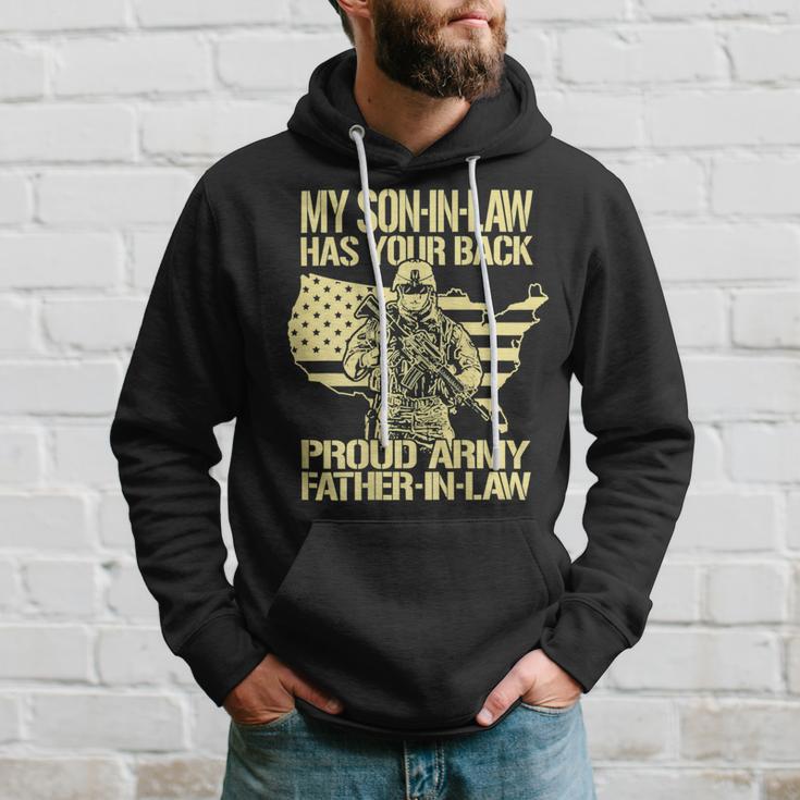 My Soninlaw Has Your Back Proud Army 688 Shirt Hoodie Gifts for Him