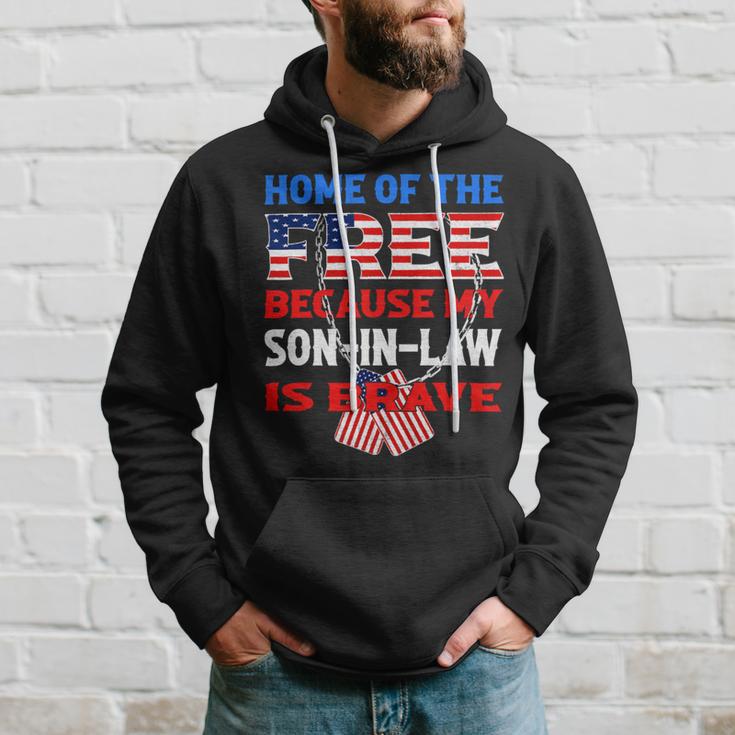 My Soninlaw Is Brave Home Of The Free 687 Shirt Hoodie Gifts for Him