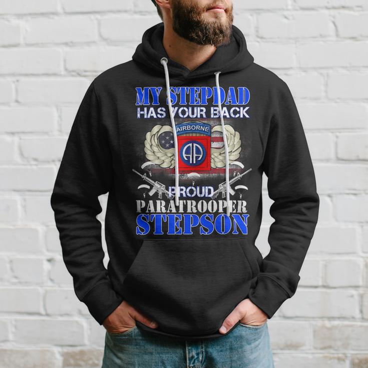 My Stepdad Has Your Back Proud Army 685 Shirt Hoodie Gifts for Him