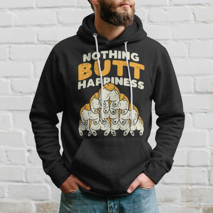 Nothing Butt Happiness Funny Welsh Corgi Dog Pet Lover Gift V2 Hoodie Gifts for Him
