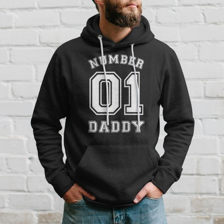 Number 1 Dad Jersey Style For Fathers Day Hoodie Gifts for Him