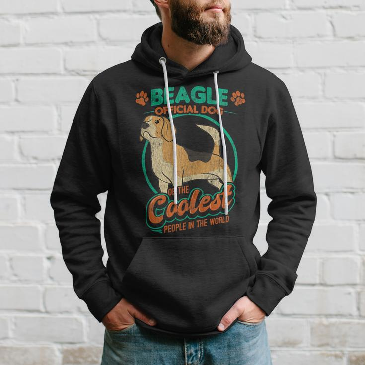 Official Dog Of The Coolest People In The World Funny 58 Beagle Dog Hoodie Gifts for Him