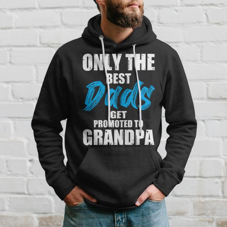 Only The Best Dad Get Promoted To Grandpa Fathers DayShirts Hoodie Gifts for Him