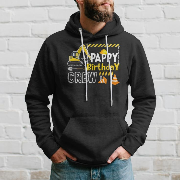 Pappy Birthday Crew Construction S Gift Birthday Hoodie Gifts for Him