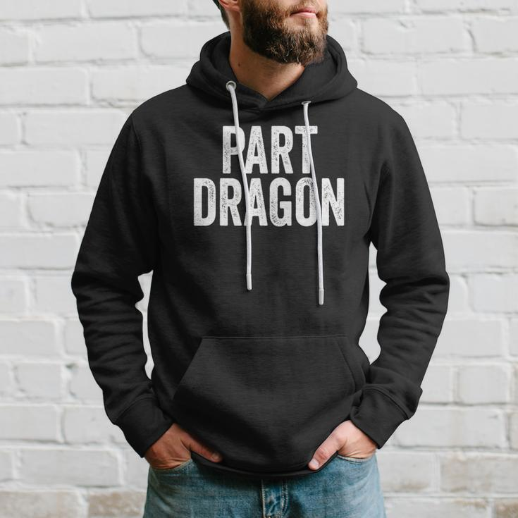 Part Dragon Dragonkin Otherkin Funny Dragon Kin Hoodie Gifts for Him