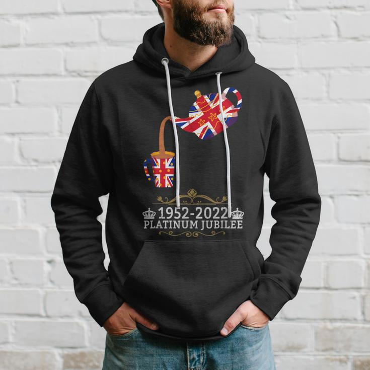 Platinum Jubilee 2022 Union Jack For Kids & Jubilee Teapot Hoodie Gifts for Him