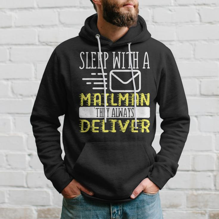 Postal Worker Sleep With A Mailman They Always Deliver Hoodie Gifts for Him