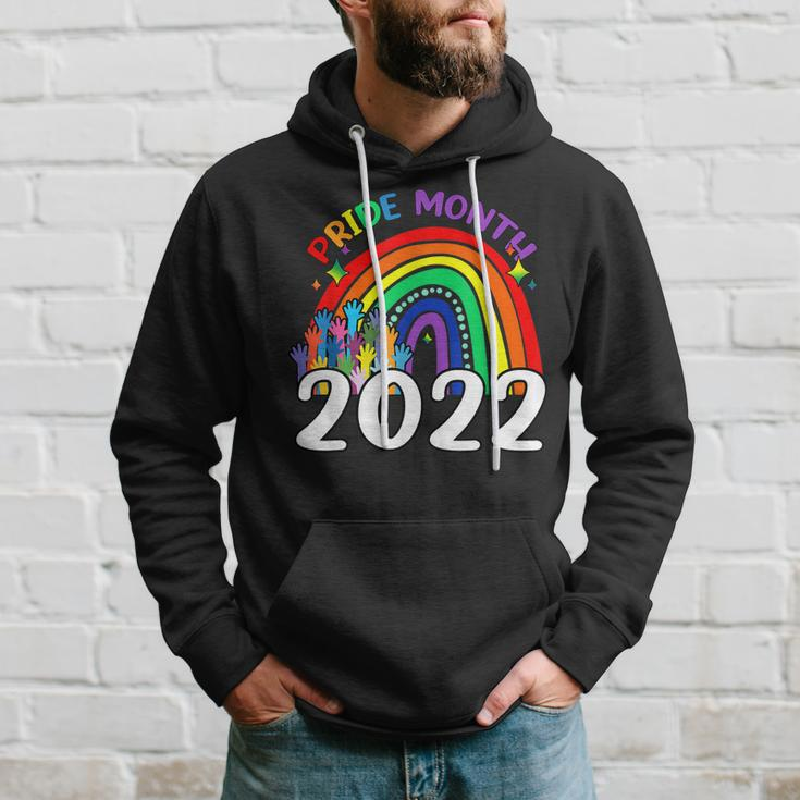 Pride Month 2022 Lgbt Rainbow Flag Gay Pride Ally Hoodie Gifts for Him