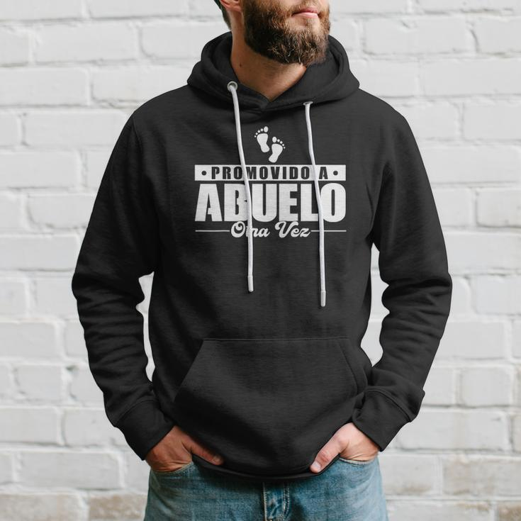 Promovido A Abuelo Otra Vez Abuelo Announcement Seras Abuelo Hoodie Gifts for Him
