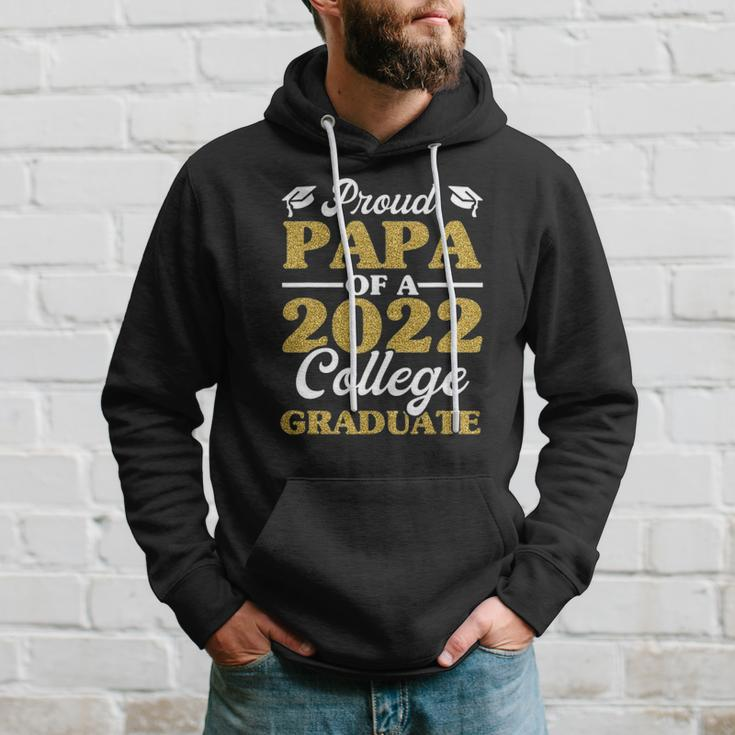 Proud Papa Of 2022 College Graduate Grandpa Graduation Hoodie Gifts for Him