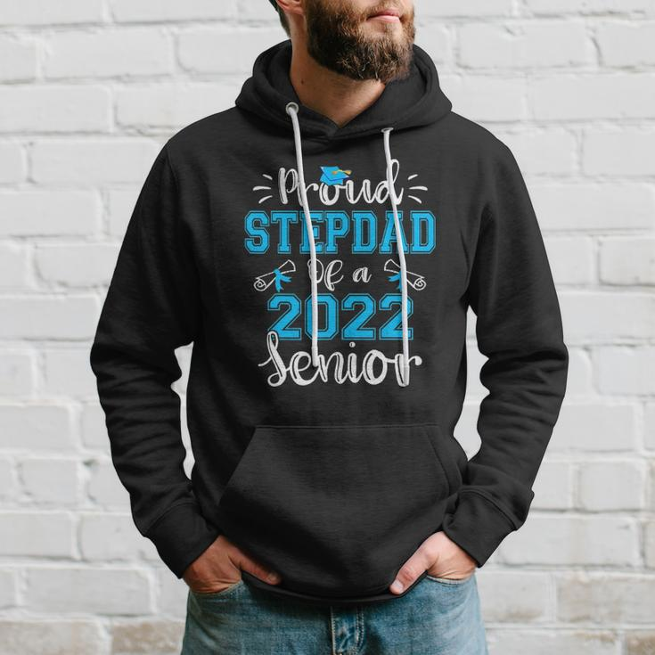 Proud Stepdad Of A Class Of 2022 Senior Funny Graduation 22 Ver2 Hoodie Gifts for Him