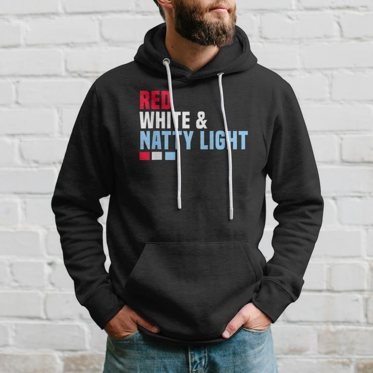 Red White And Natty-Light 4Th Of July Hoodie Gifts for Him