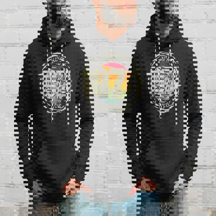 Retro 48 Years Old Vintage 1974 Limited Edition 48Th Birthday Hoodie Gifts for Him