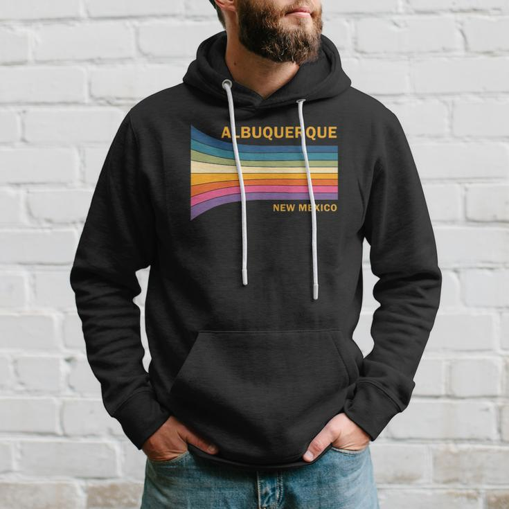 Retro Vintage 70S Albuquerque New Mexico Hoodie Gifts for Him