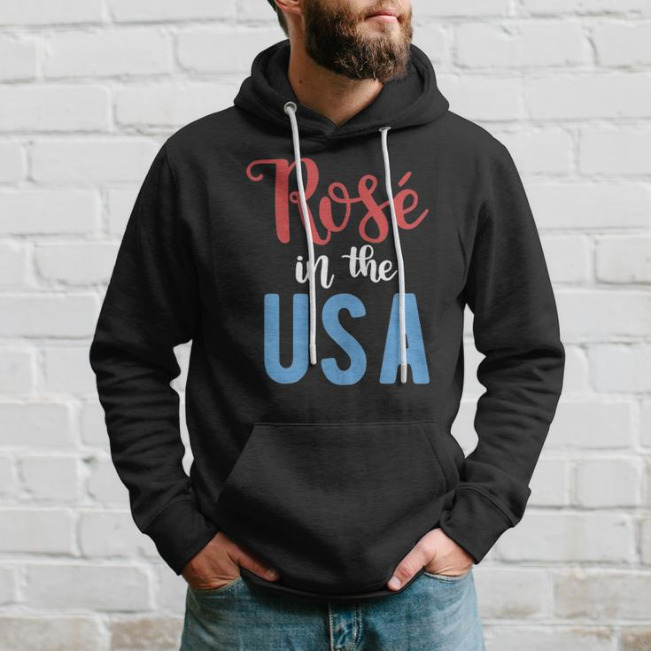 Rose In The Usa Cute Drinking 4Th Of July Hoodie Gifts for Him