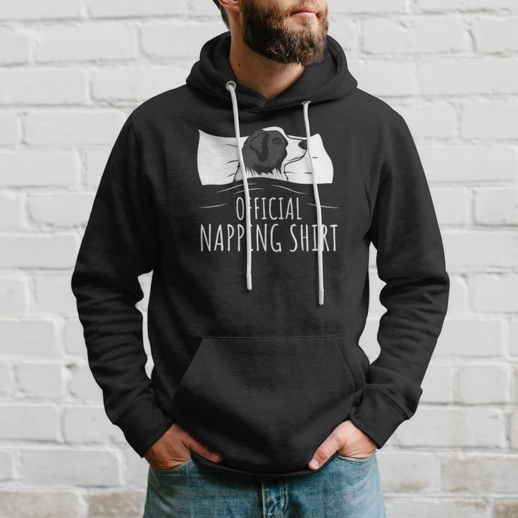 Sleeping Border Collie Official Napping Hoodie Gifts for Him