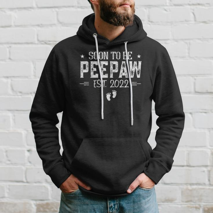 Soon To Be Peepaw Happy Fathers Day Est 2022 Ver2 Hoodie Gifts for Him