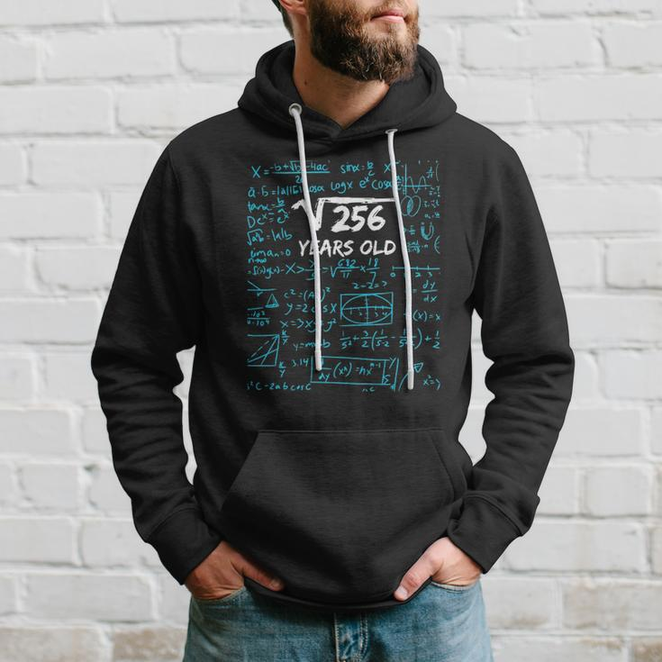 Square Root Of 256 16Th Birthday 16 Years Old Gift Hoodie Gifts for Him