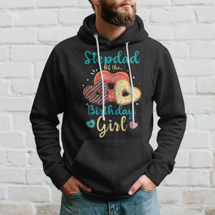 Stepdad Of The Birthday Girl Matching Family Birthday Hoodie Gifts for Him