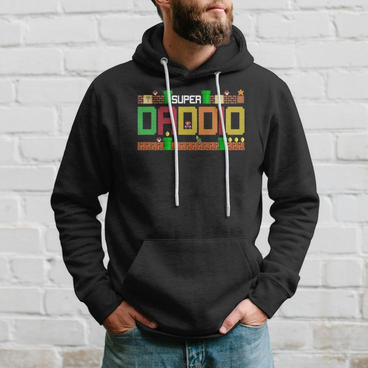 Super Dadsuper Daddio Gift Cute Funny Daddy Gift Essential Hoodie Gifts for Him
