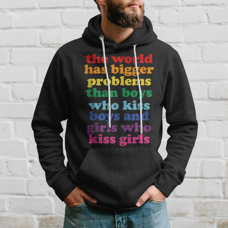 The World Has Bigger Problems Lgbt Community Gay Pride Hoodie Gifts for Him