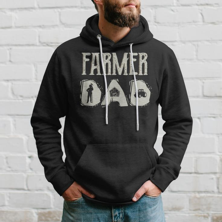 Tractor Dad Farming Father Farm Lover Farmer Daddy V2 Hoodie Gifts for Him