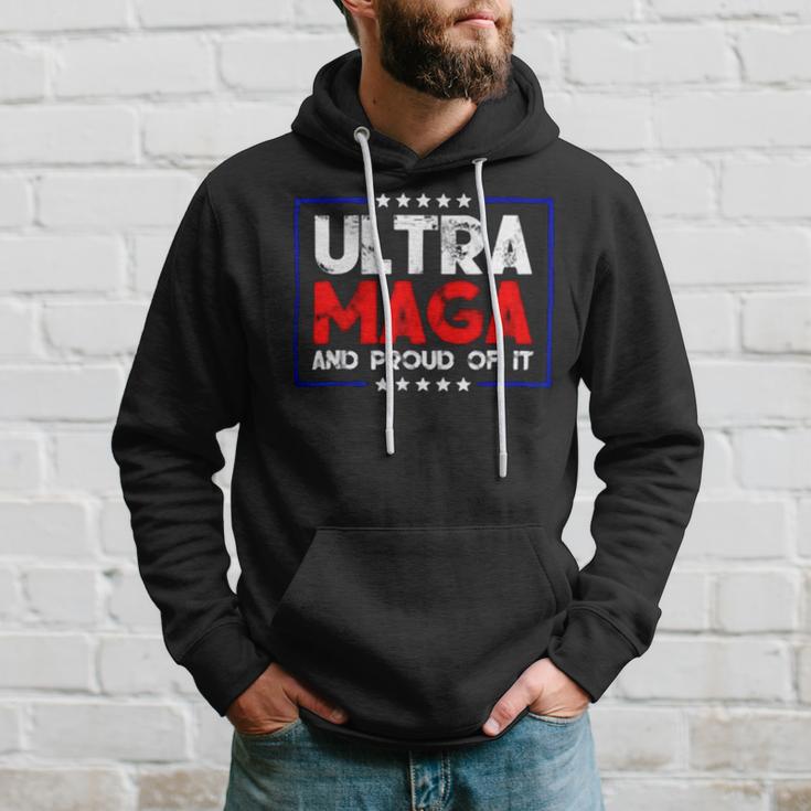 Ultra Maga And Proud Of It A Ultra Maga And Proud Of It V15 Hoodie Gifts for Him