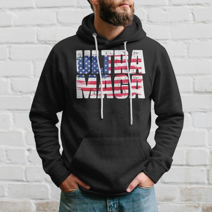 Ultra Maga And Proud Of It A Ultra Maga And Proud Of It V17 Hoodie Gifts for Him