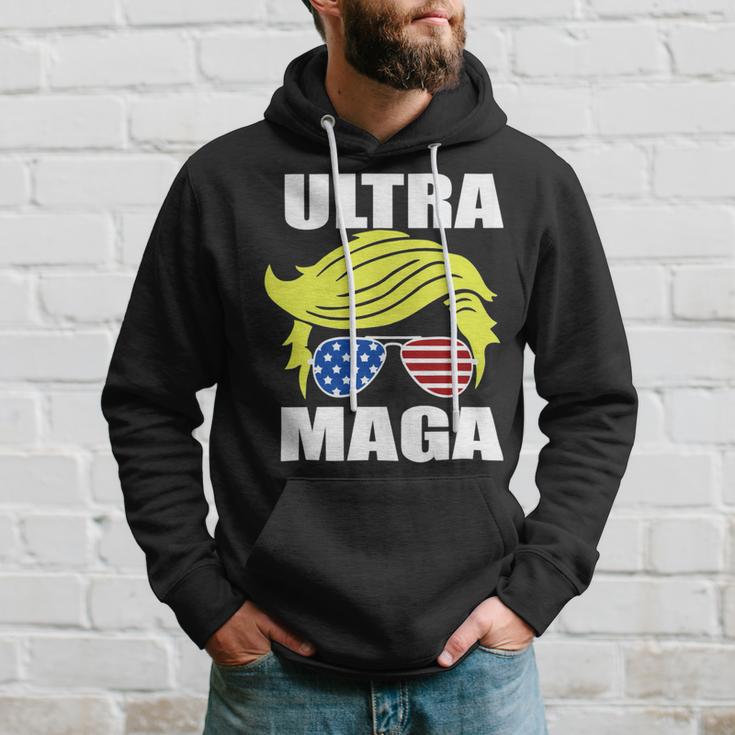 Ultra Maga Joe Biden Pro Trump Gift Hoodie Gifts for Him