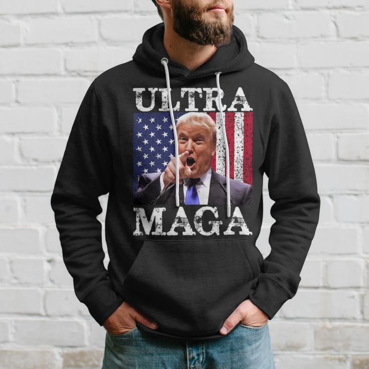 Ultra Maga Ultra Maga Funny Ultra Maga 2024 Ultra Maga And Proud Of Itultra Maga Proud Hoodie Gifts for Him