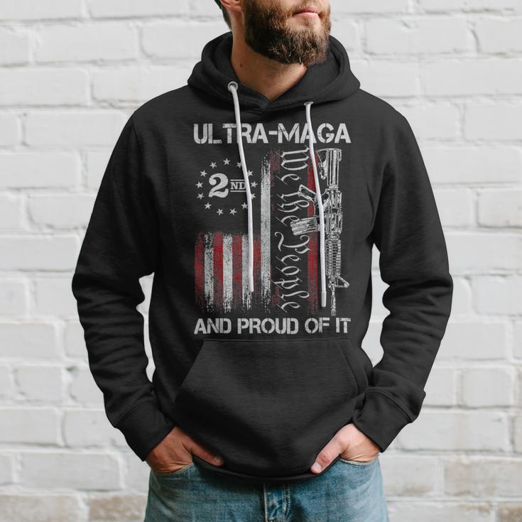 Ultra Maga We The People Proud Republican Usa Flag Hoodie Gifts for Him