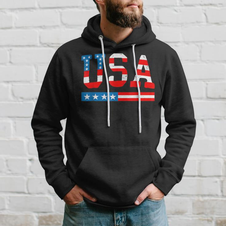Usa Flag American 4Th Of July Merica America Flag Usa Hoodie Gifts for Him