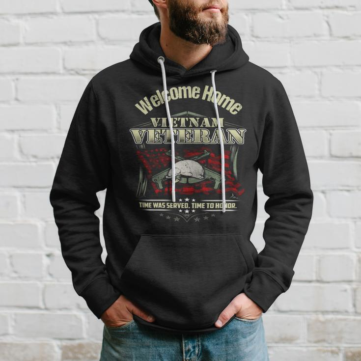 Veteran Veterans Day Welcome Home Vietnam Veteran Time To Honor 699 Navy Soldier Army Military Hoodie Gifts for Him
