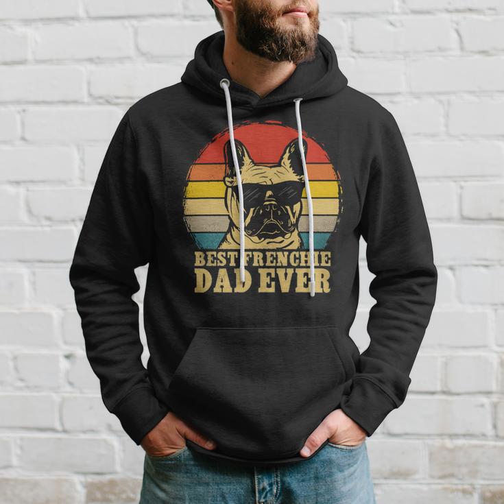 Vintage Best Frenchie Dad Ever Fathers Day 90 Shirt Hoodie Gifts for Him