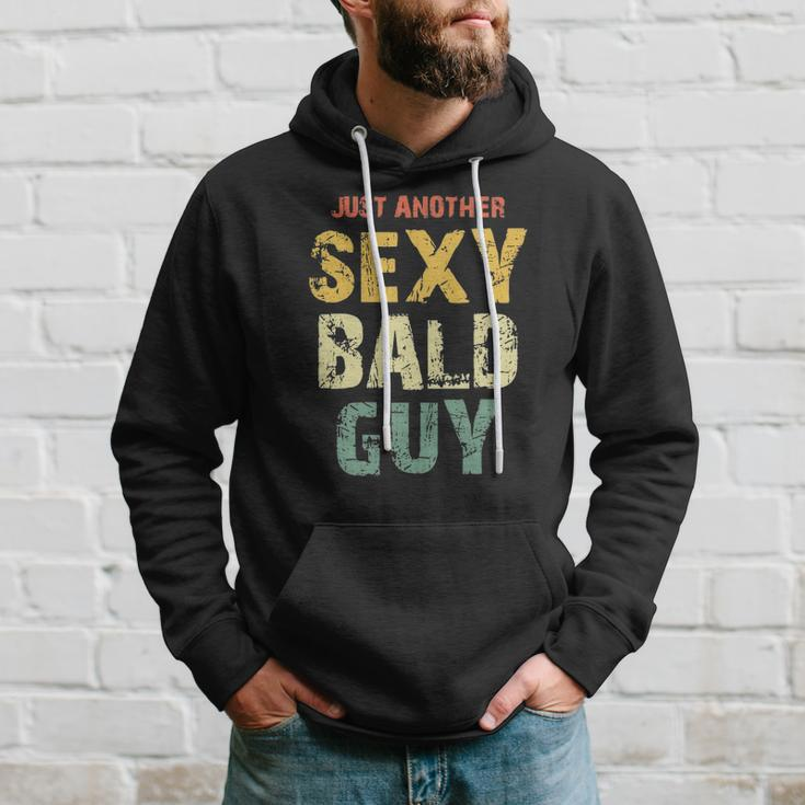 Vintage Just Another Sexy Bald Guy Hoodie Gifts for Him