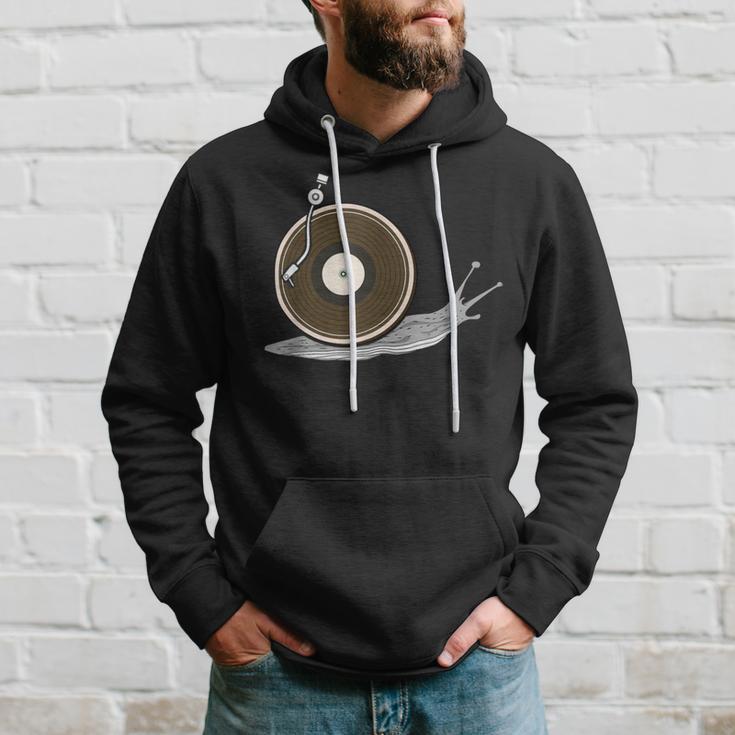 Vinyl Snail Vinyl Records Dj Vinyl Slug Lp Collector 155 Trending Shirt Hoodie Gifts for Him