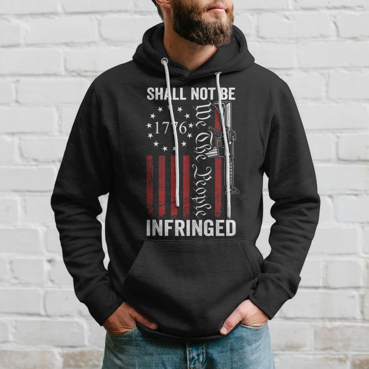 We The People Shall Not Be Infringed - Ar15 Pro Gun Rights Hoodie Gifts for Him