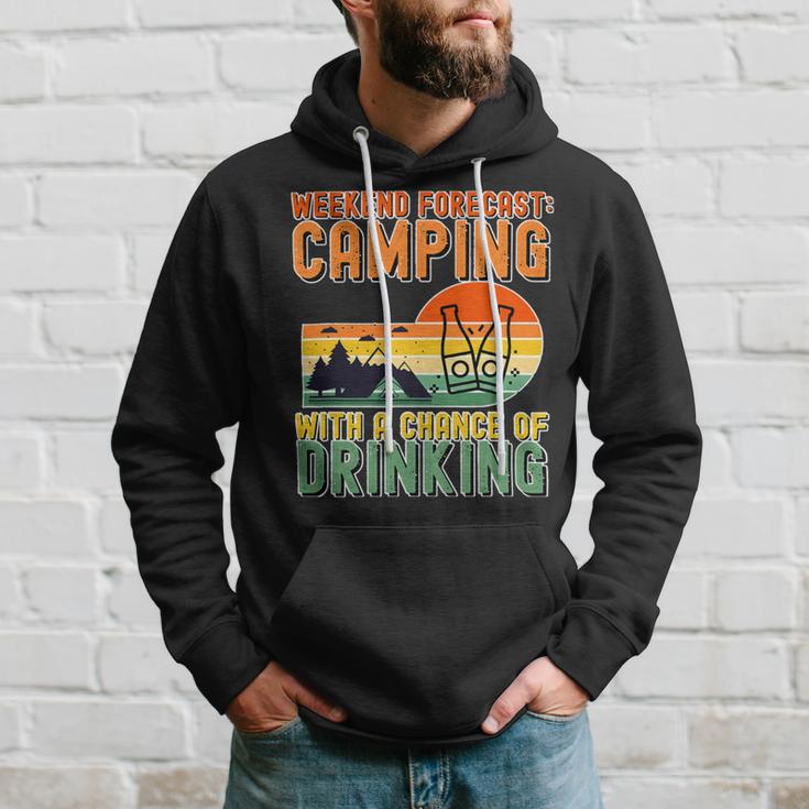 Weekend Forecast Camping With A Chance 19 Shirt Hoodie Gifts for Him