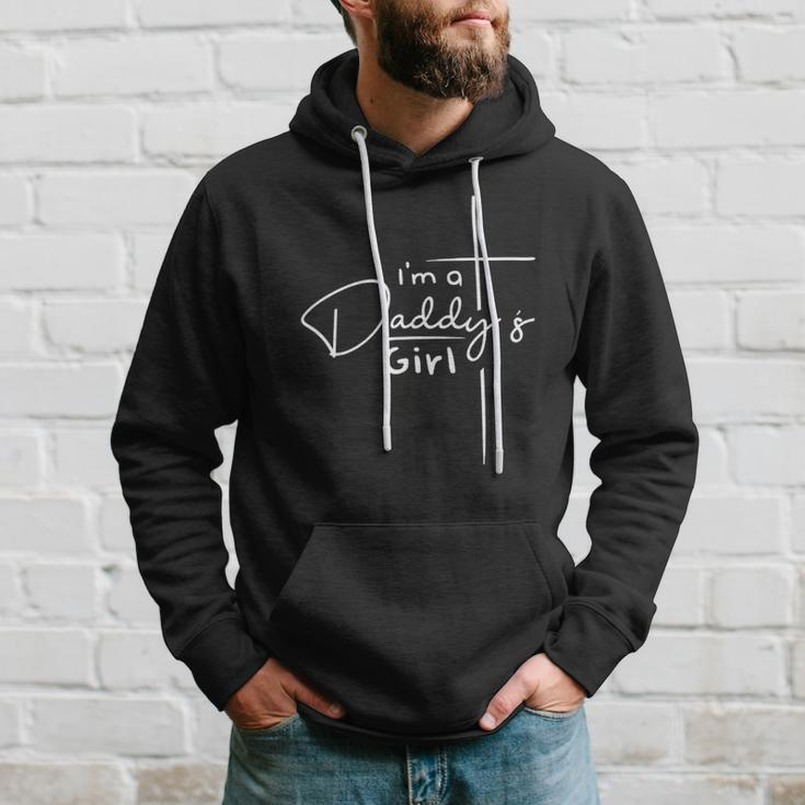 Womens Im A Daddys Girl - Christian Gifts - Funny Faith Based V-Neck Hoodie Gifts for Him
