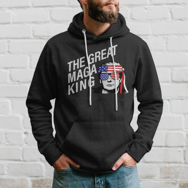 Womens The Great Maga King Trump Ultra Maga Hoodie Gifts for Him