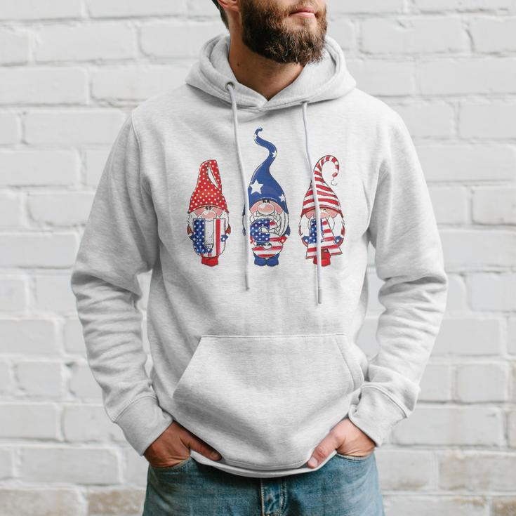 4Th Of July American Flag Gnomes Women Men Girls Boys Kids Hoodie Gifts for Him