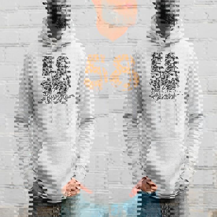 58Th Birthday Fabulous 58 Years Old Cool Leopard Birthday Hoodie Gifts for Him