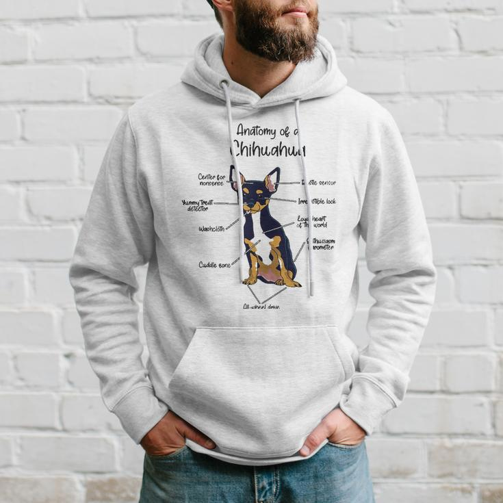 Anatomy Of A Chihuahua Dog Dogs Pet Hoodie Gifts for Him