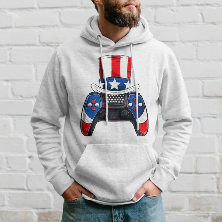 Boy Fourth Of July S American Flag Video Games Kids Hoodie Gifts for Him