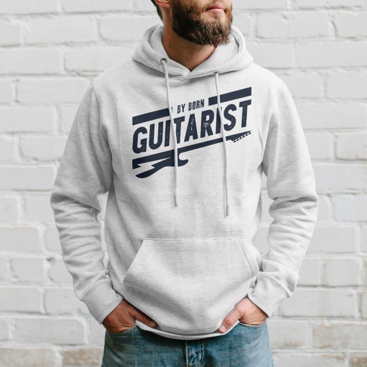 By Born Guitarist Hoodie Gifts for Him