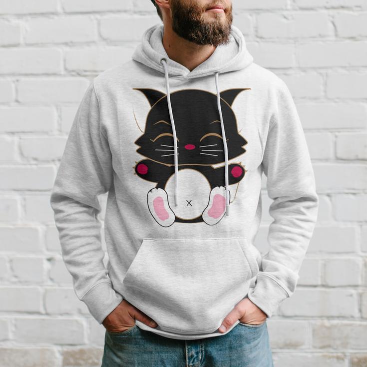 Cat Cut Cat Cat Lovers Black Cat Funny Cat Birthday Cat Gift Cat Danger Kitty V2 Hoodie Gifts for Him