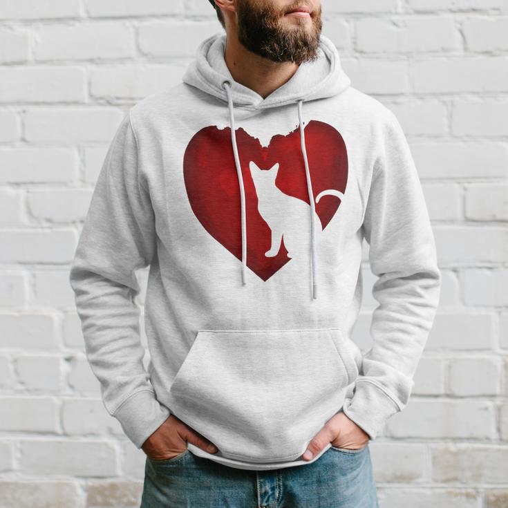 Cat Heart Shirt Cat Lovers Valentine Day Gifts For Couple Hoodie Gifts for Him