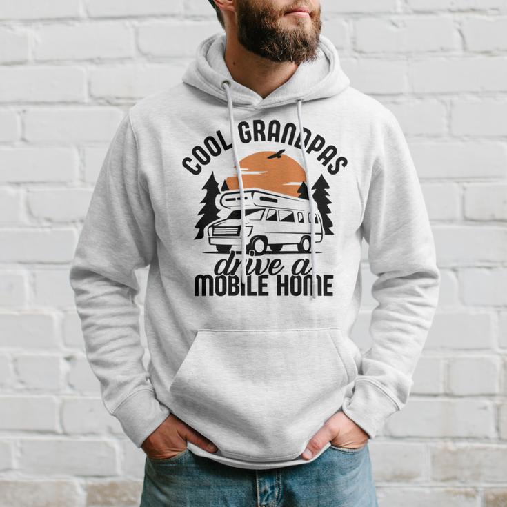 Cool Grandpas Drive A Mobile Home Hoodie Gifts for Him