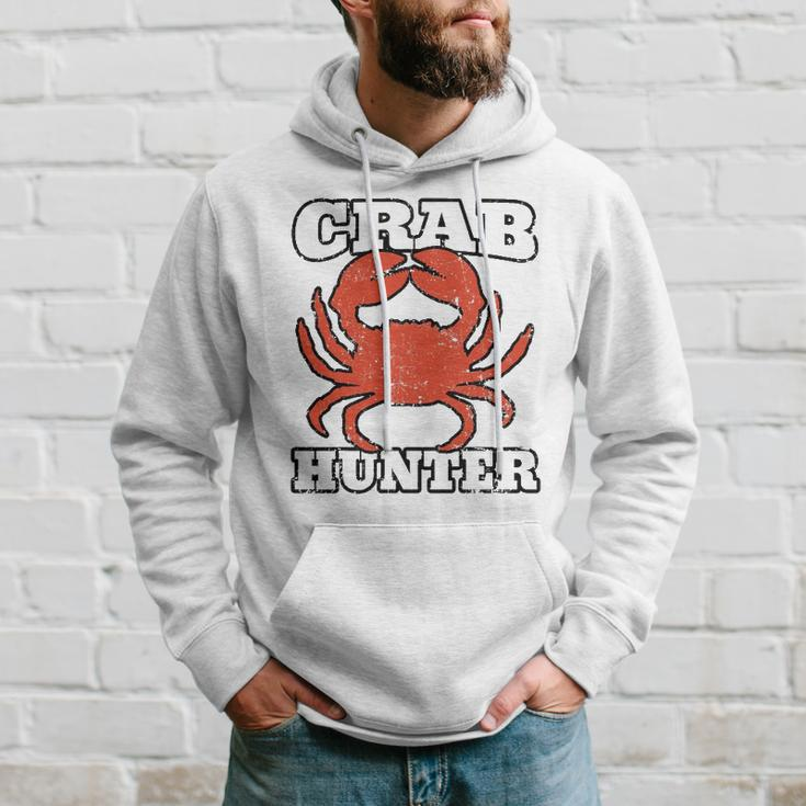 Crab Hunter Seafood Hunting Crabbing Lover Claws Shellfish Hoodie Gifts for Him
