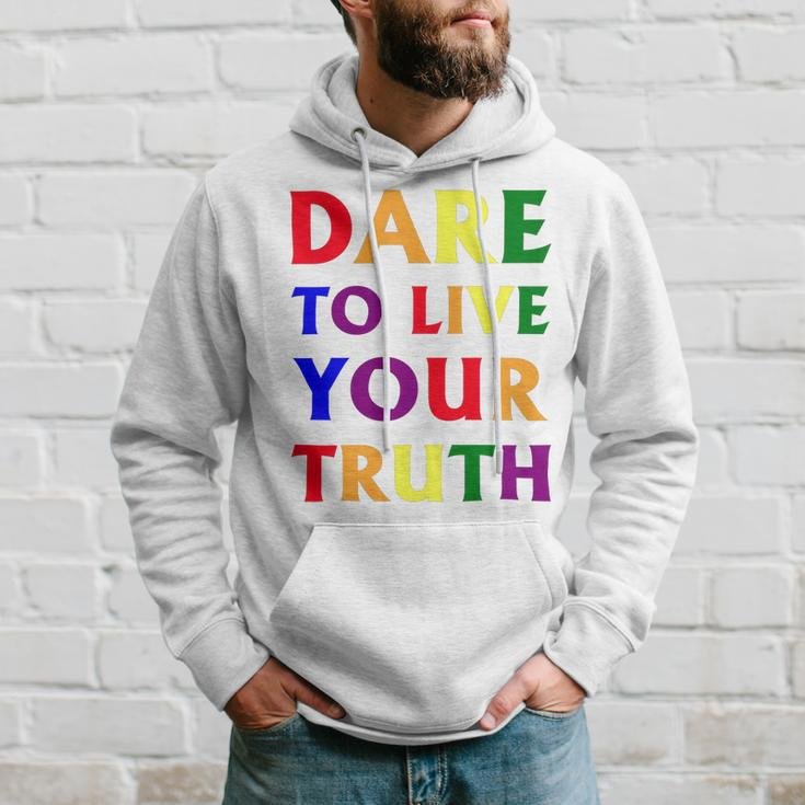 Dare Live To You Truth Lgbt Pride Month Shirt Hoodie Gifts for Him